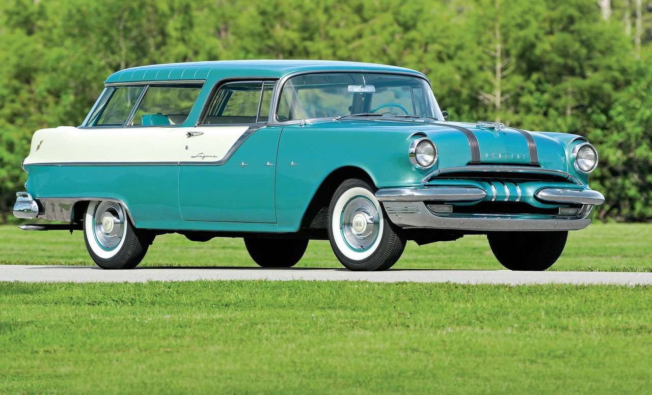 1955 Pontiac Star Chief Custom Safari puzzle online