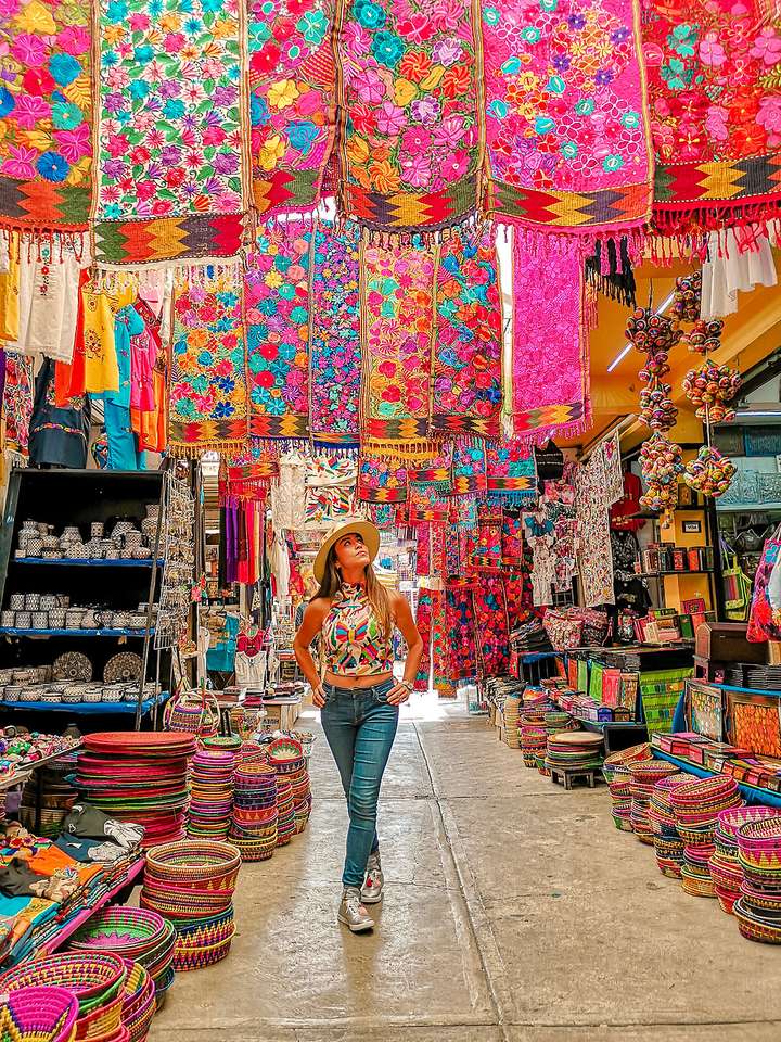Rynek w Meksyku puzzle online