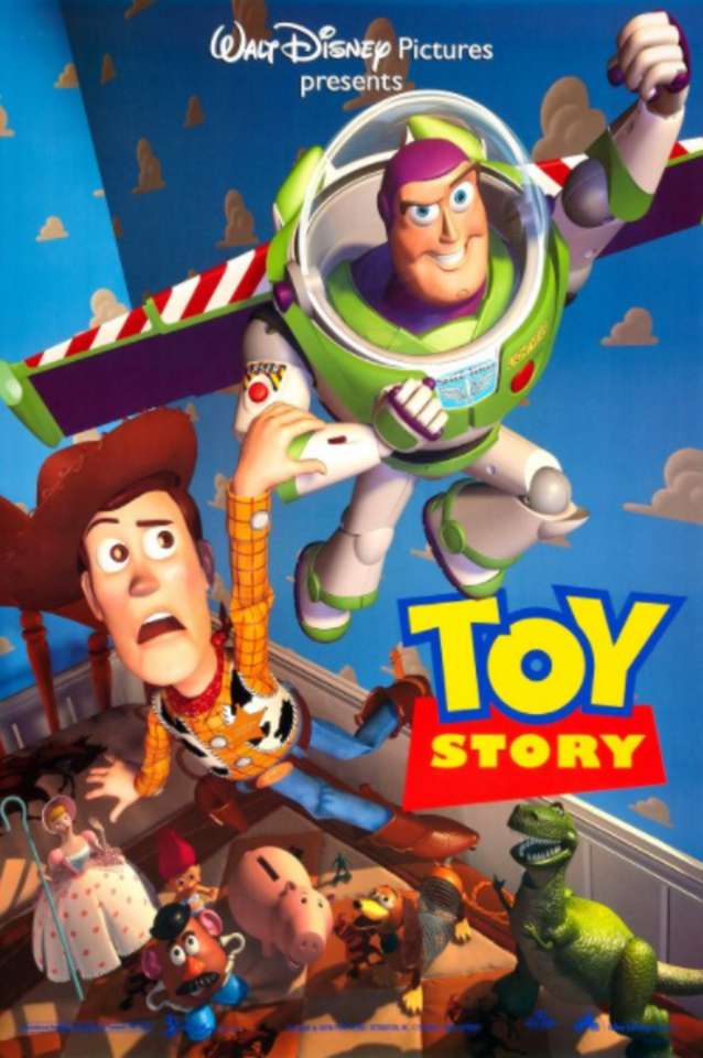 Plakat filmowy Toy Story 1995 puzzle online