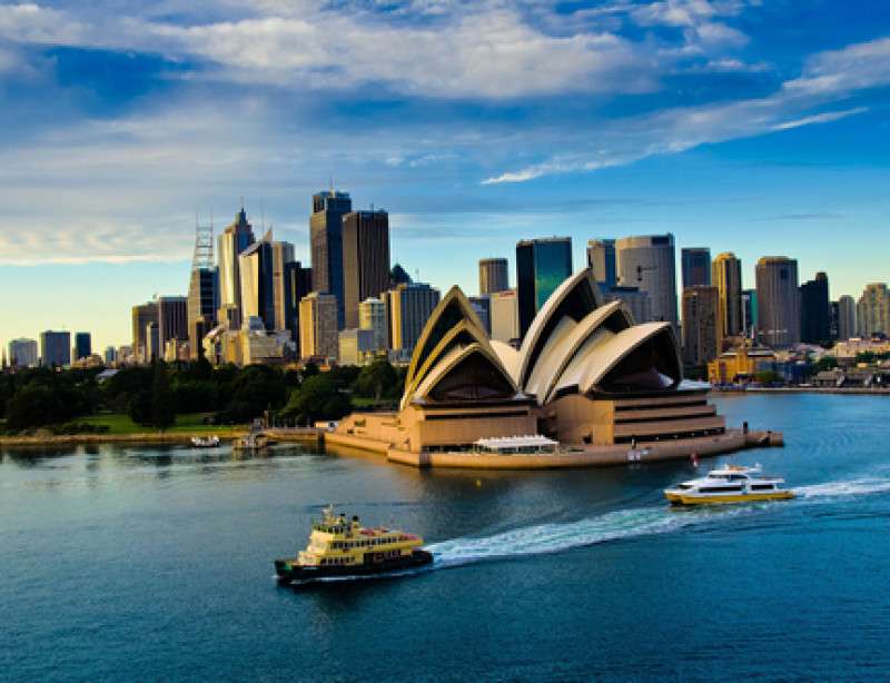 Najsłynniejsza opera świata w Sydney puzzle online