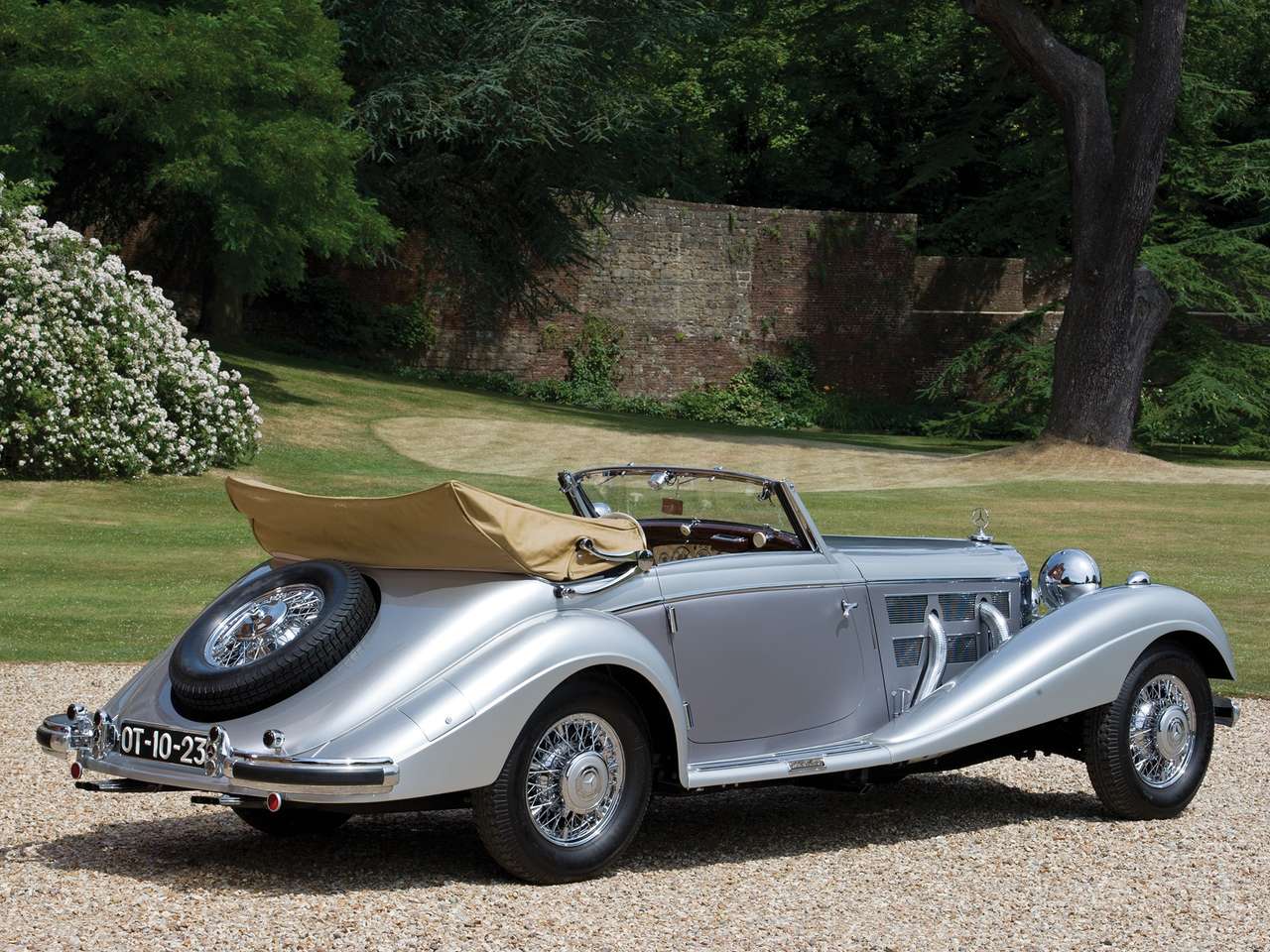 1938 Mercedes-Benz 540K kabriolet puzzle online