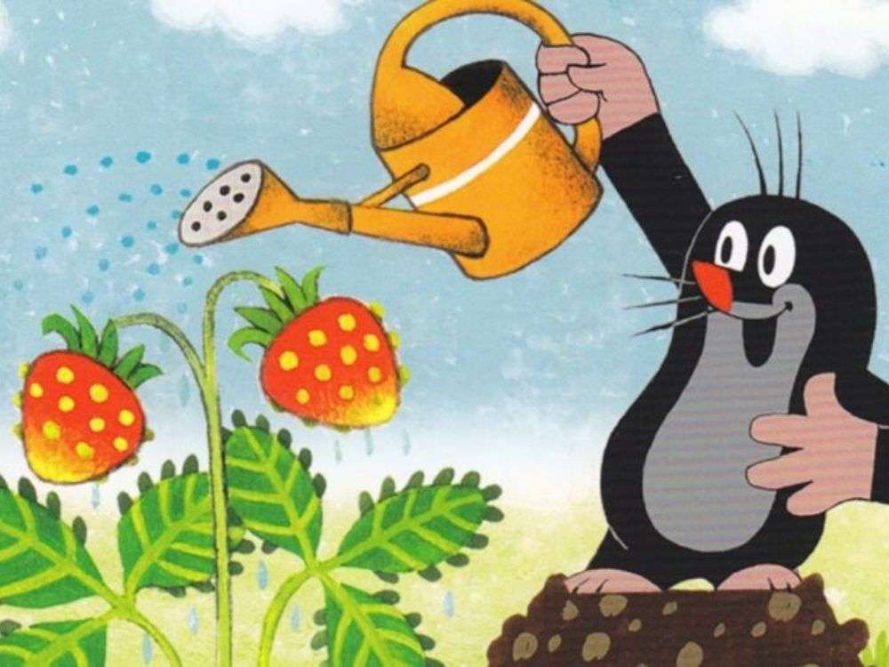 Krecik – czeski  film animowany dla dzieci puzzle online