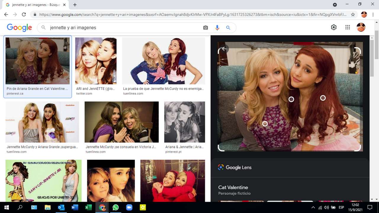 Jennette i Ariana puzzle online