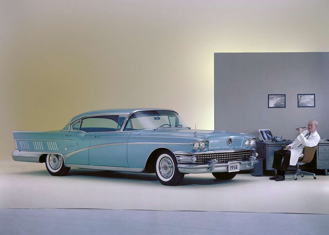 1958 Buick Limited 4-drzwiowa Riviera puzzle online