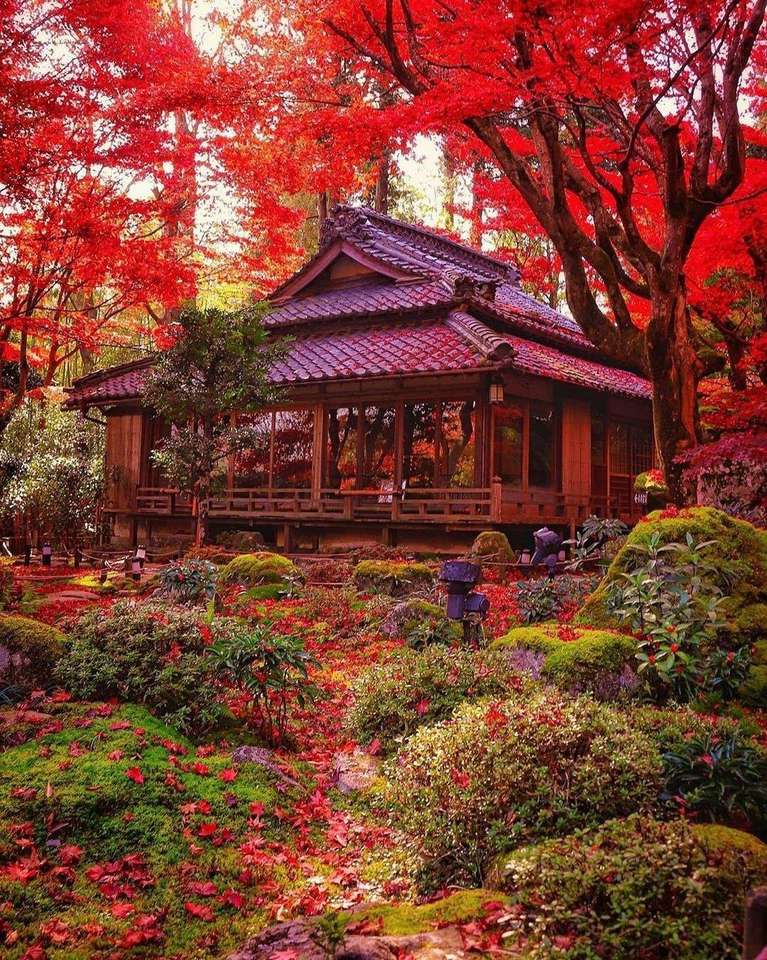 świątynia japonia puzzle online