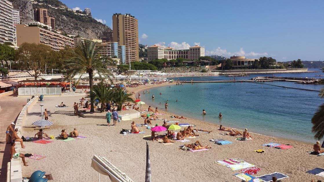 Plaża w Monako puzzle online