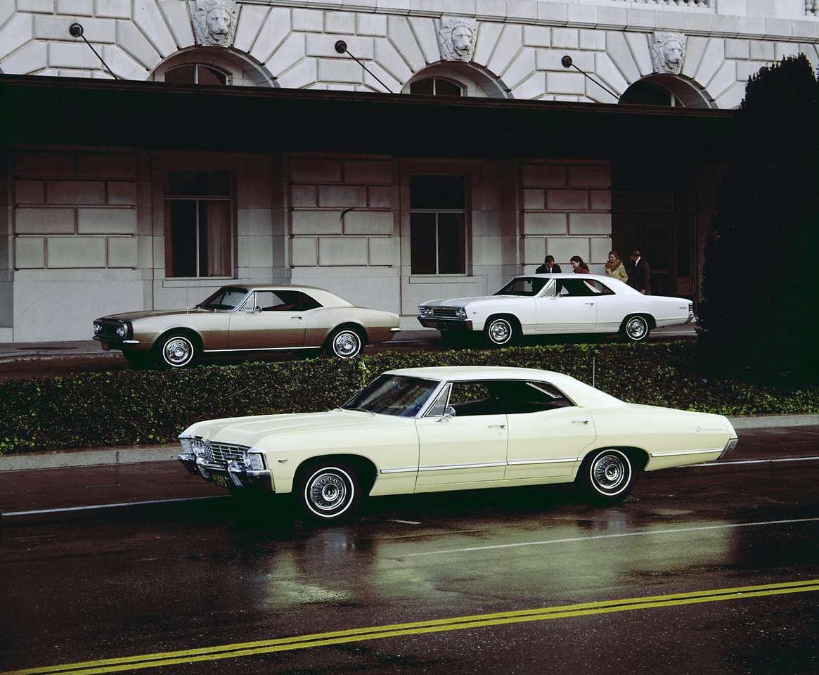 1967 Chevrolet Impala, Camaro i Chevelle puzzle online