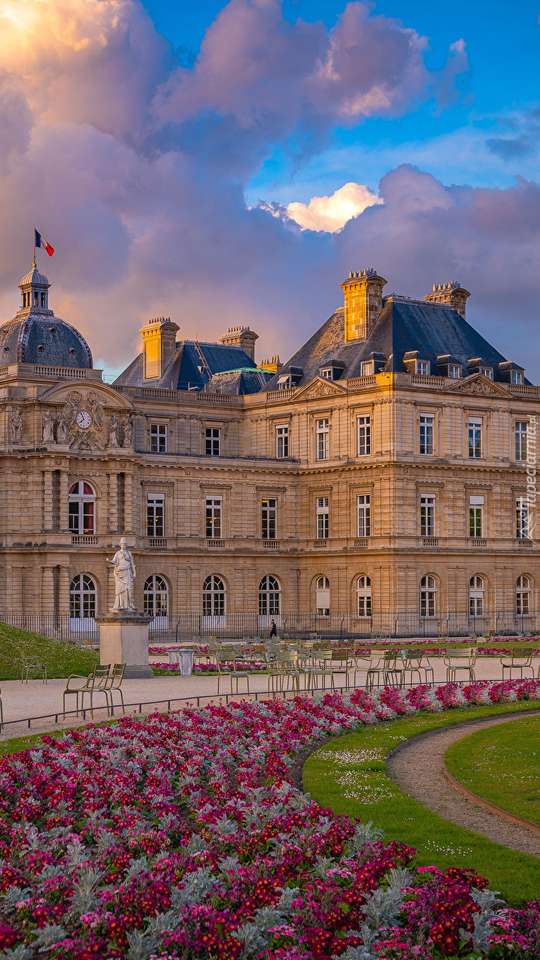 Pałac luksemburski w Paryżu puzzle online