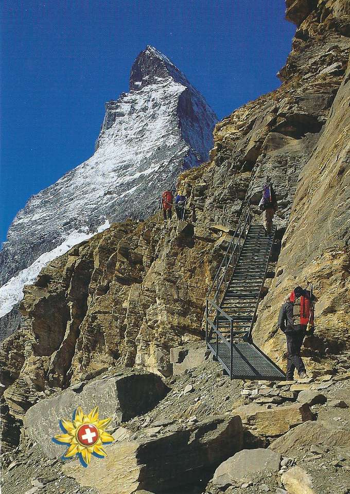 Wejście na Matterhorn puzzle online