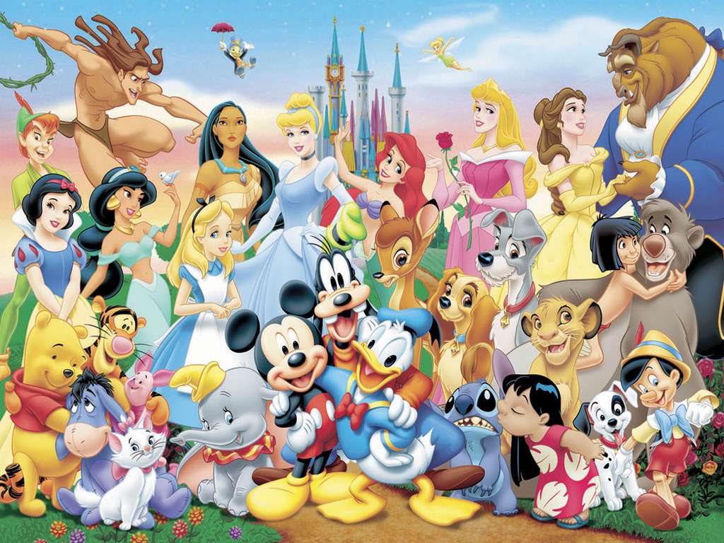 Personaggi Disney puzzle