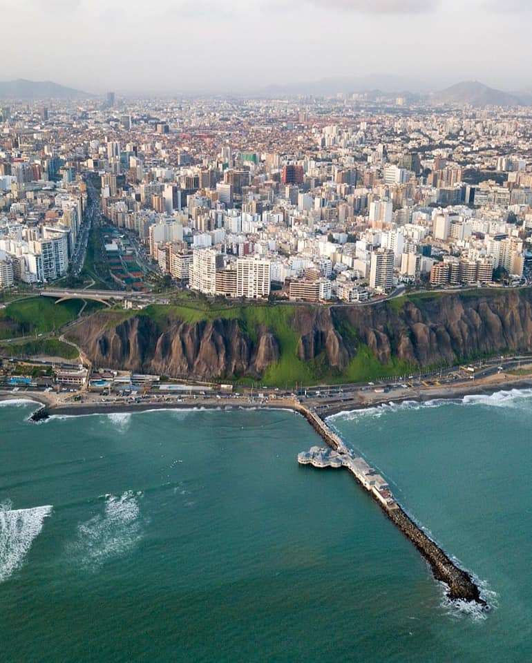 Dzielnica Costa Verde Miraflores Lima Peru puzzle online