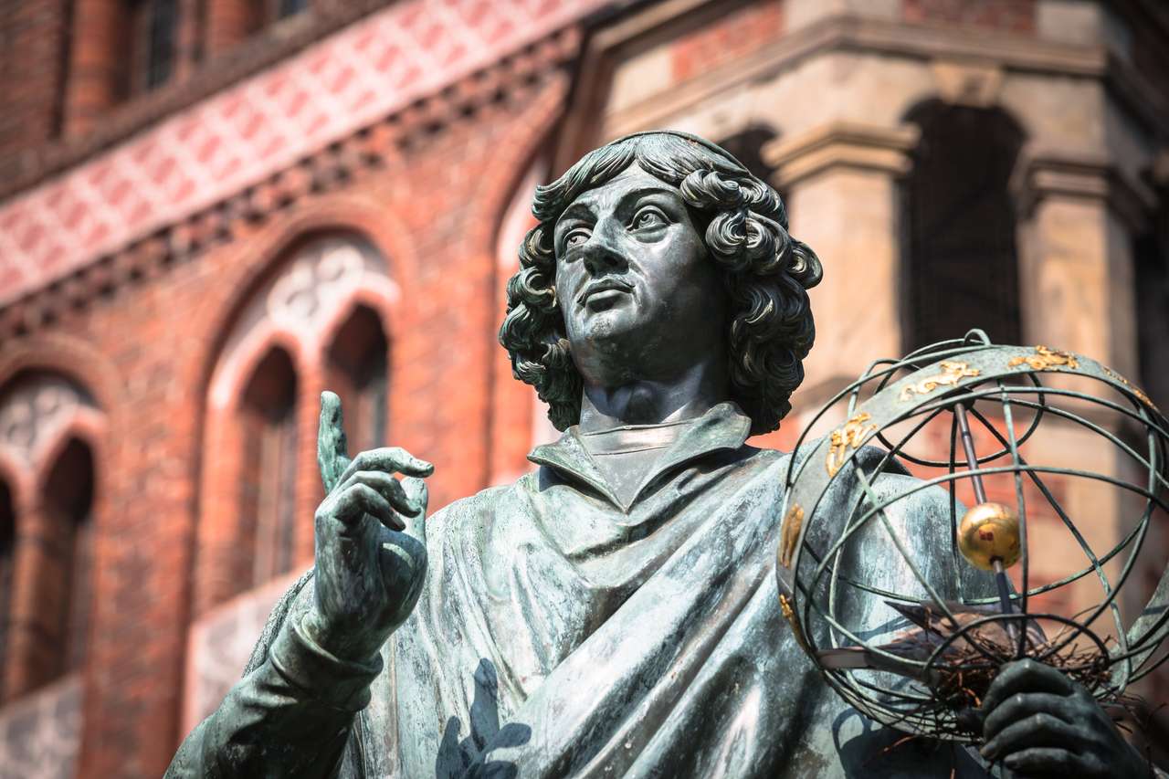 Pomnik Mikołaja Kopernika puzzle online