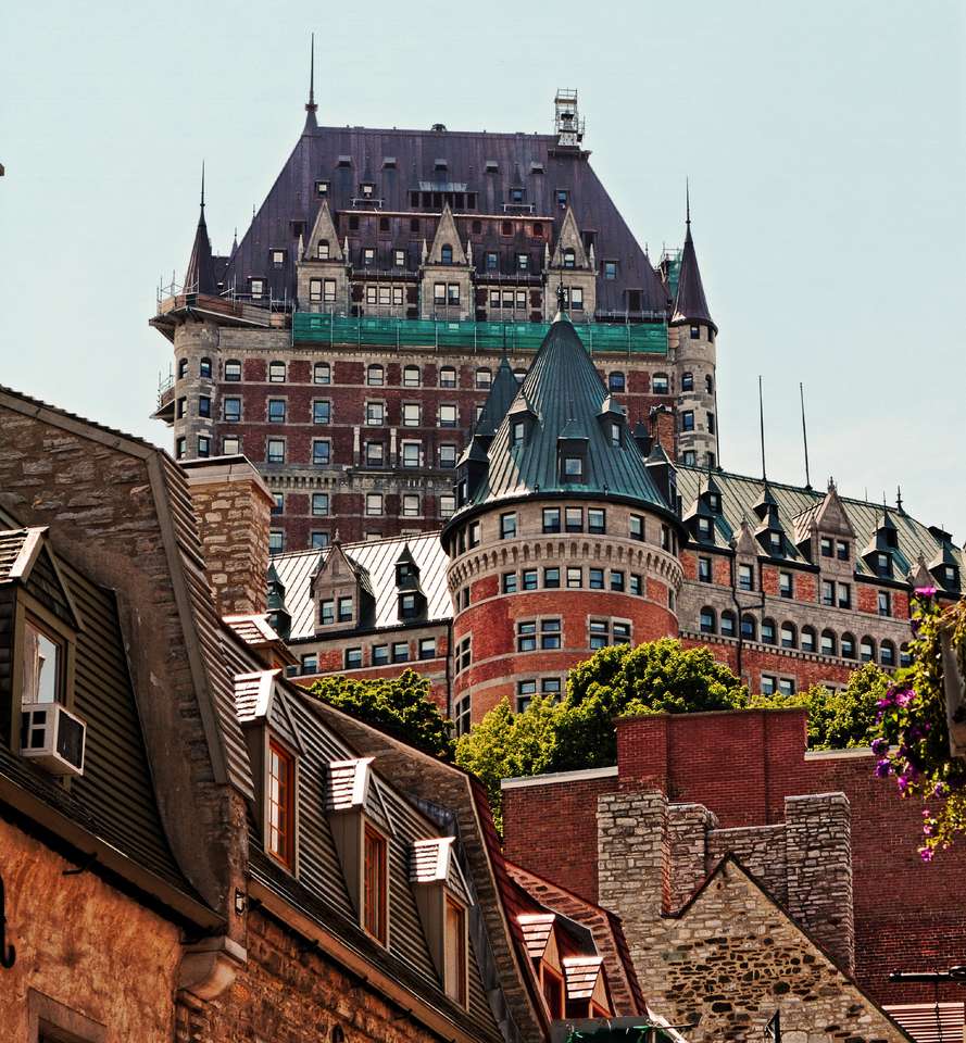 Fairmont Chateau Frontenac Quebec City Kanada puzzle online