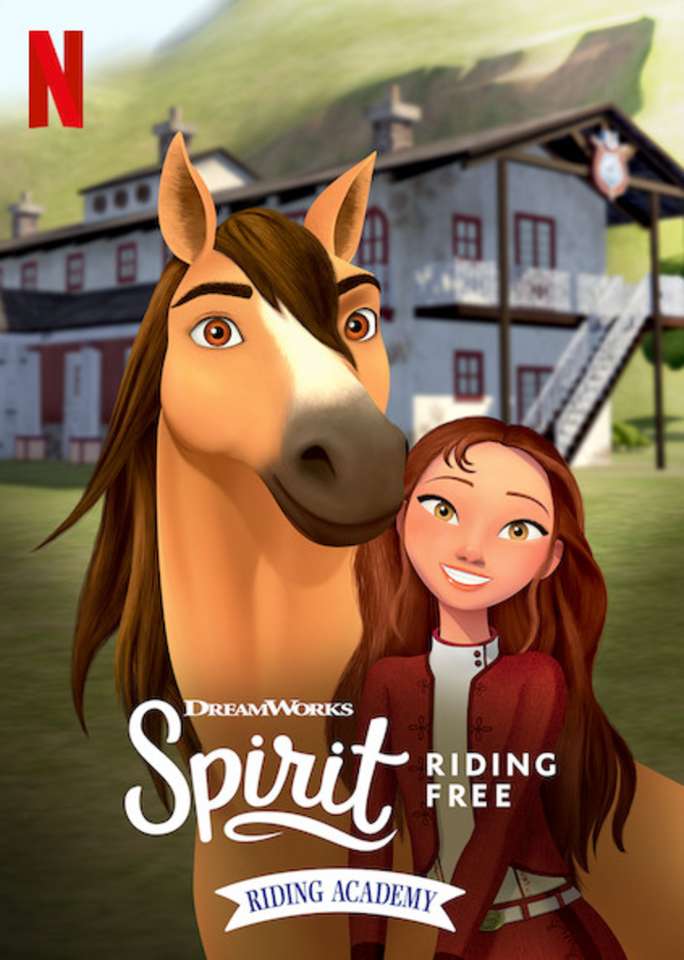 Spirit Riding Free: Akademia Jazdy puzzle online