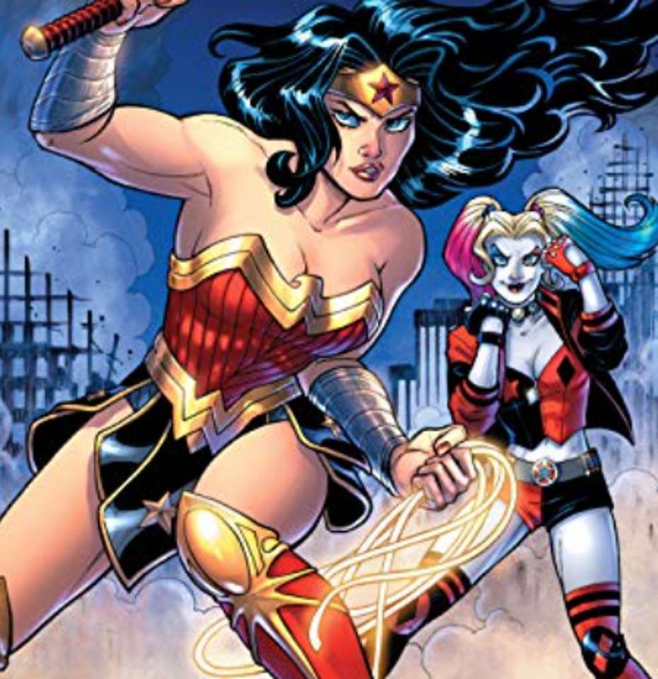 Wonder Woman i Harley Quinn puzzle online