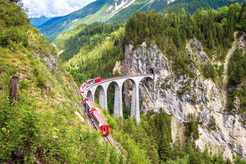 Szwajcarskie krajobrazy. puzzle online