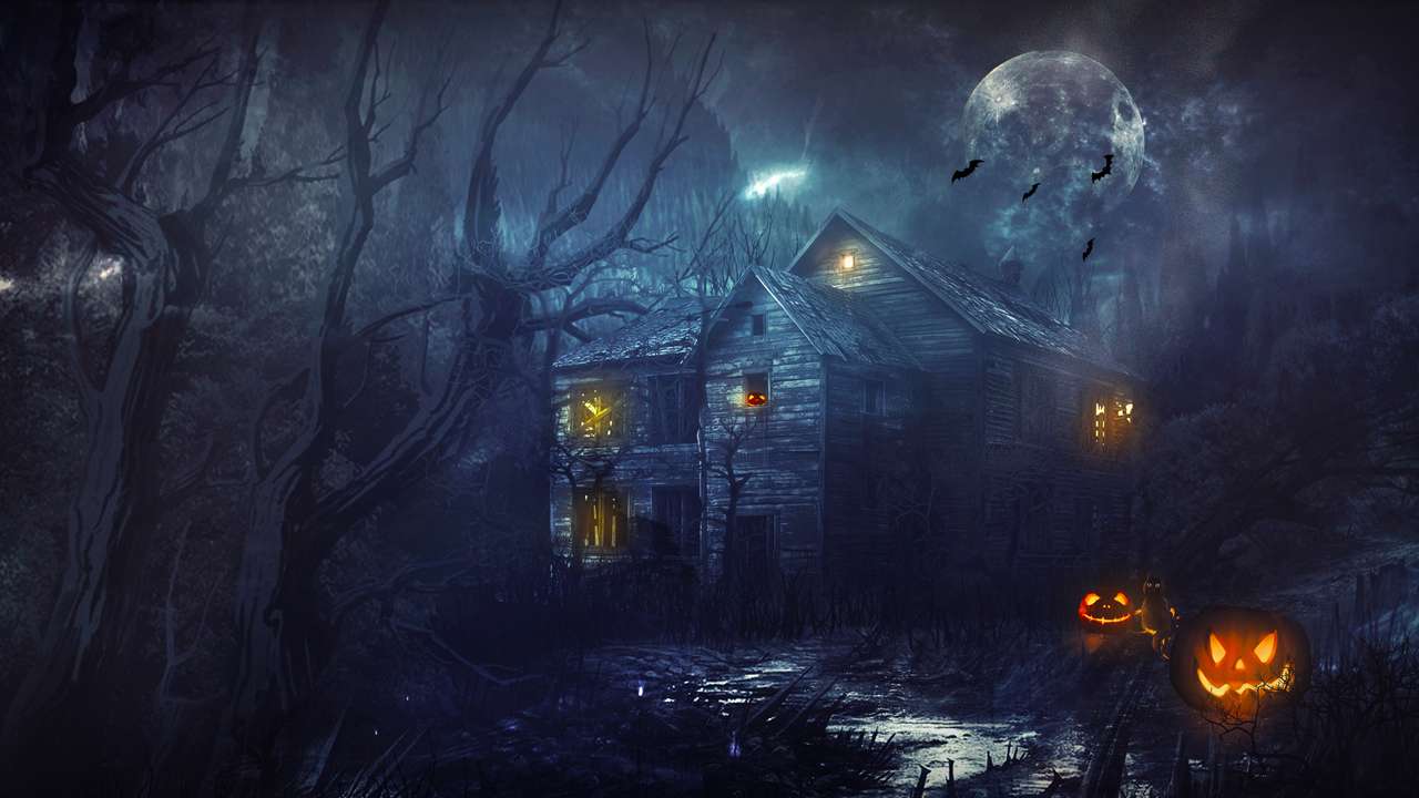 Halloween puzzle online