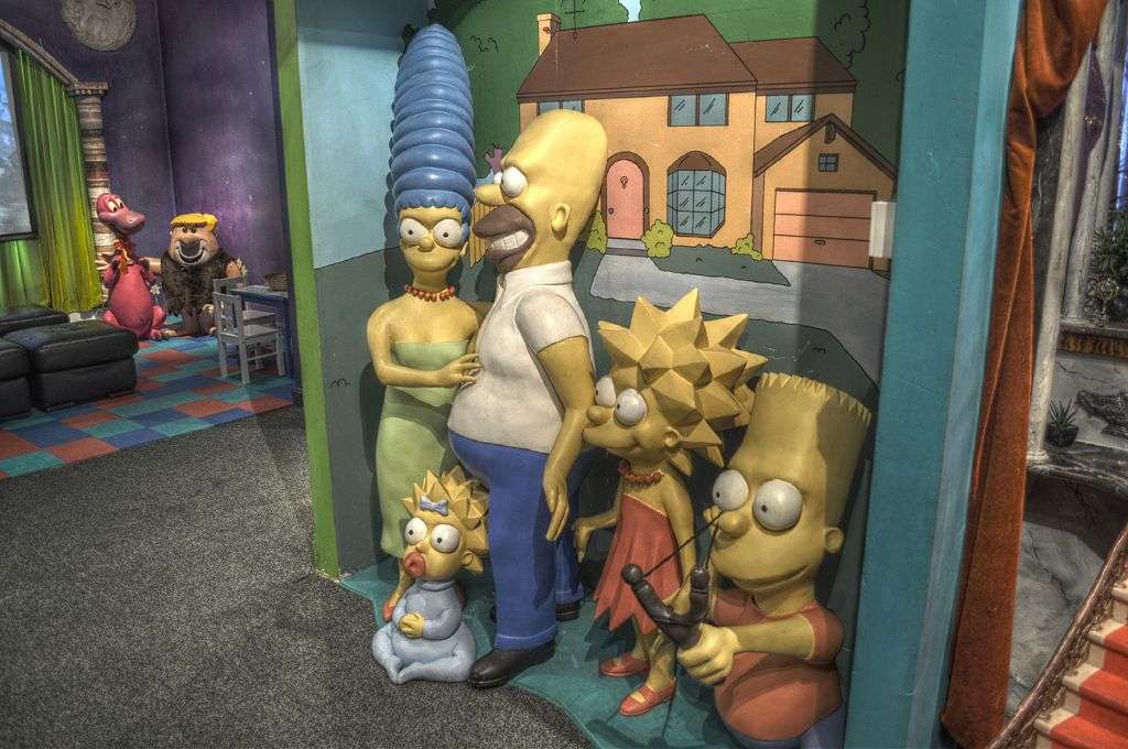Rodzina Simpsonów puzzle online