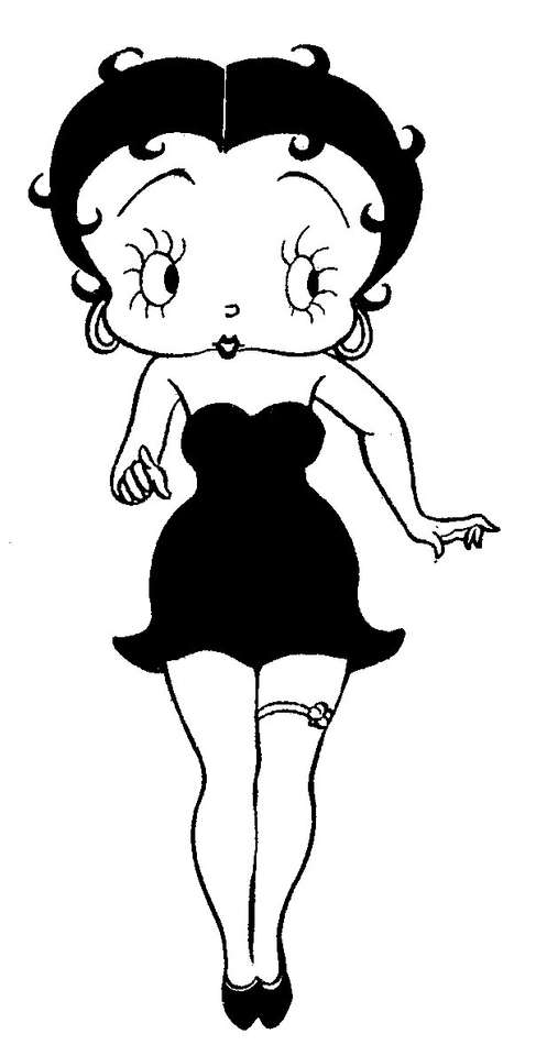 Betty Boop puzzle online