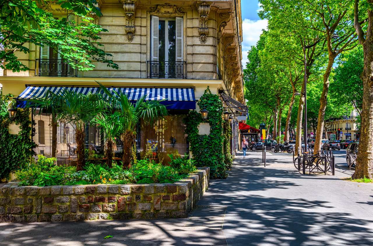 Boulevard Saint-Germain w Paryżu puzzle online