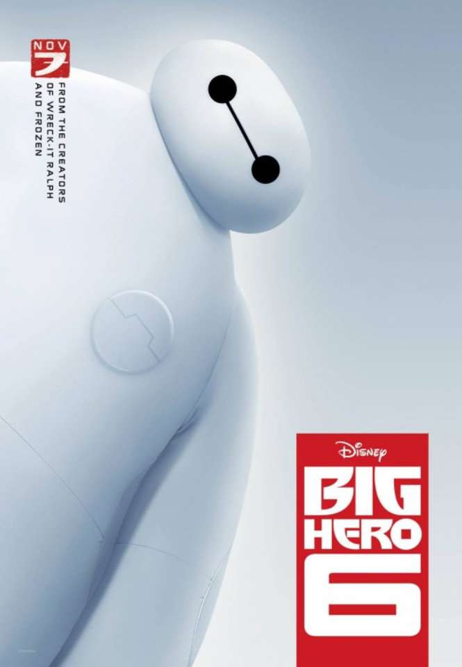 Plakat filmowy Big Hero 6 puzzle online