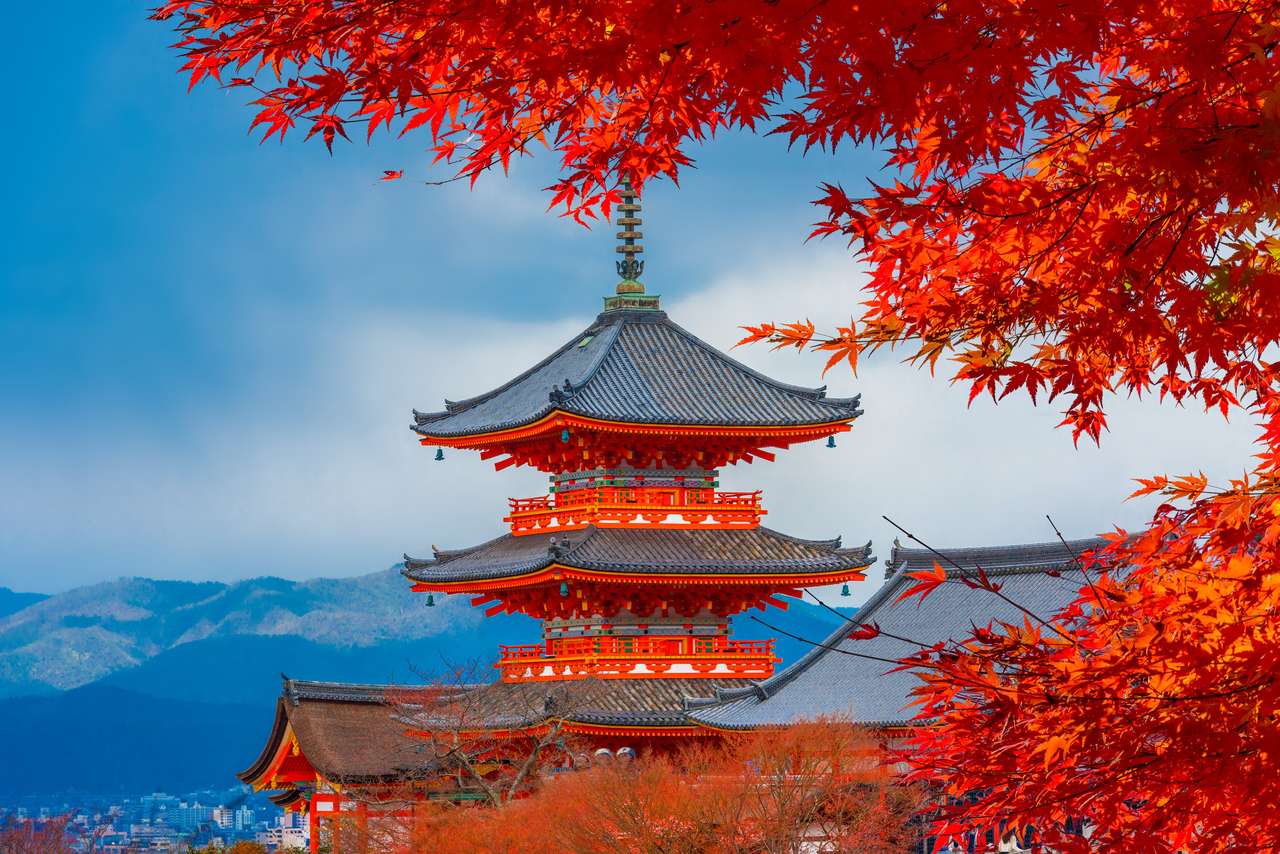 Kolory jesieni w Japonii puzzle online