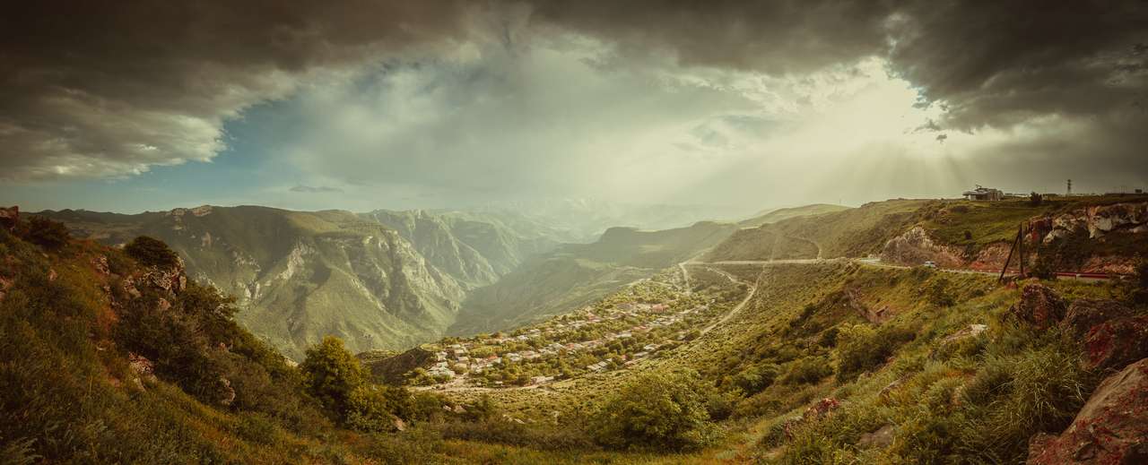 Piękny krajobraz Armenii puzzle online
