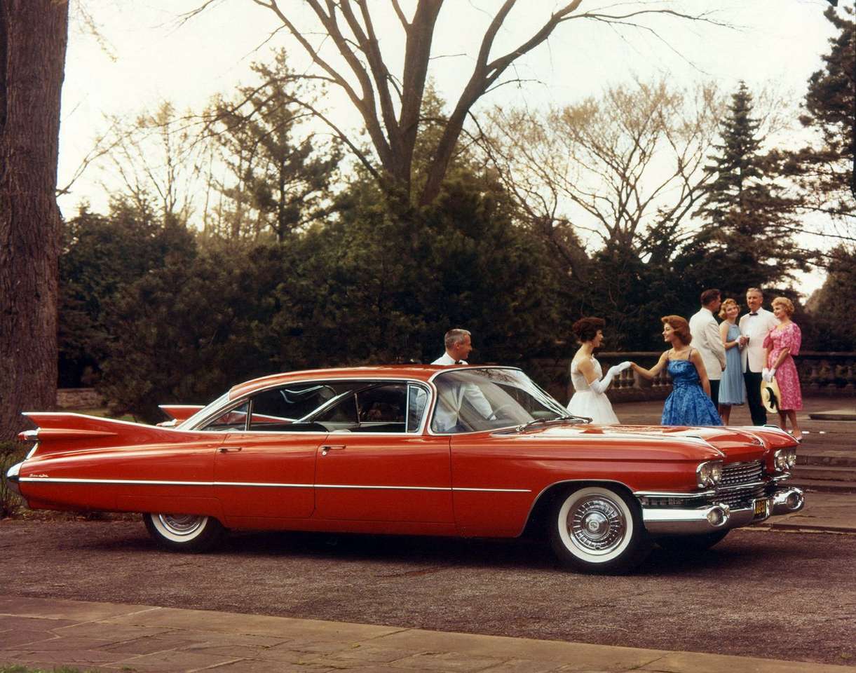 1959 Cadillac Sedan de Ville z sześcioma oknami. puzzle online
