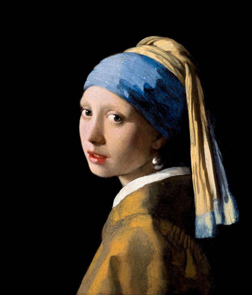 Młoda Dziewczyna z Perłą - J. Vermeer - 1632-1675 puzzle online
