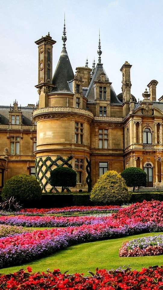 Pałac z ogrodem puzzle online