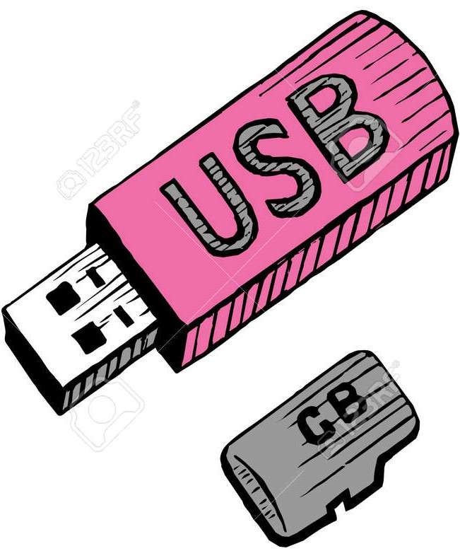 Pamięć USB puzzle online
