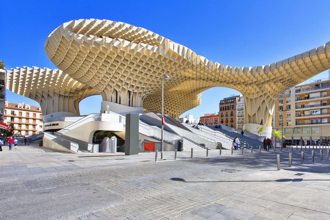 Metropol Parasol in Sevilla puzzel