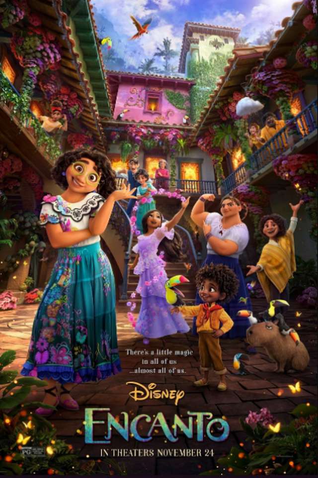 Oficjalny plakat Disney's Encanto puzzle online