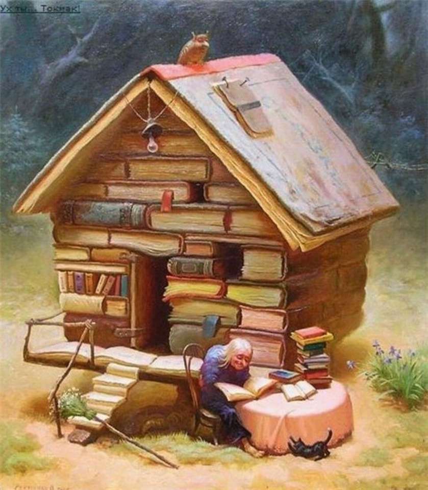 Mały dom jak żaden inny. puzzle