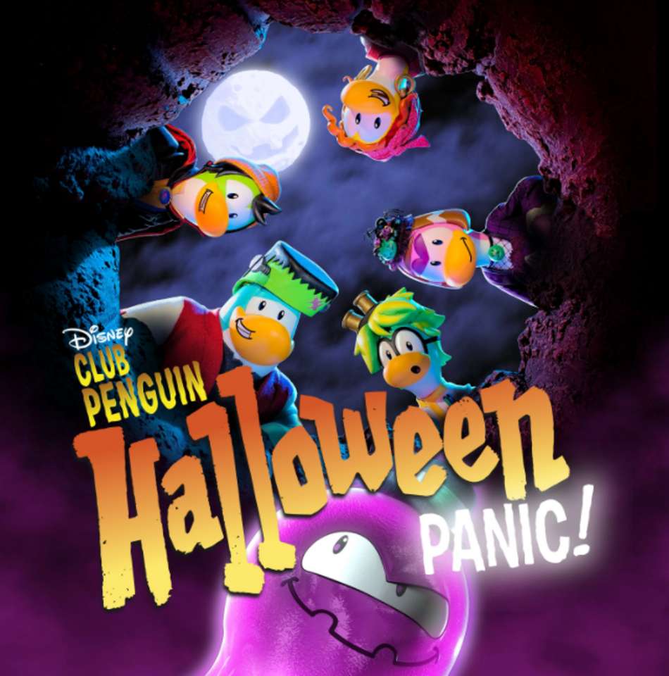 Club Penguin: Halloweenowa panika! puzzle online