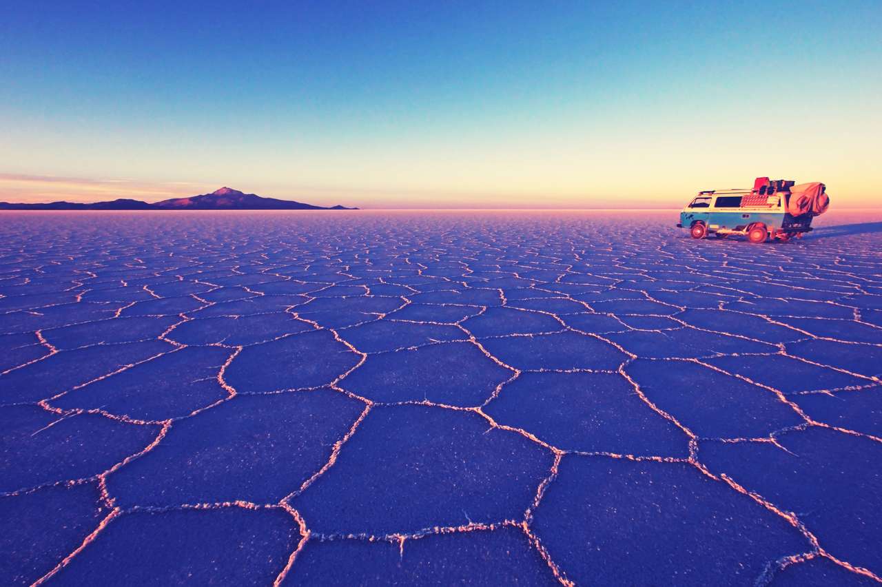 Salar de Uyuni, słone jezioro puzzle online
