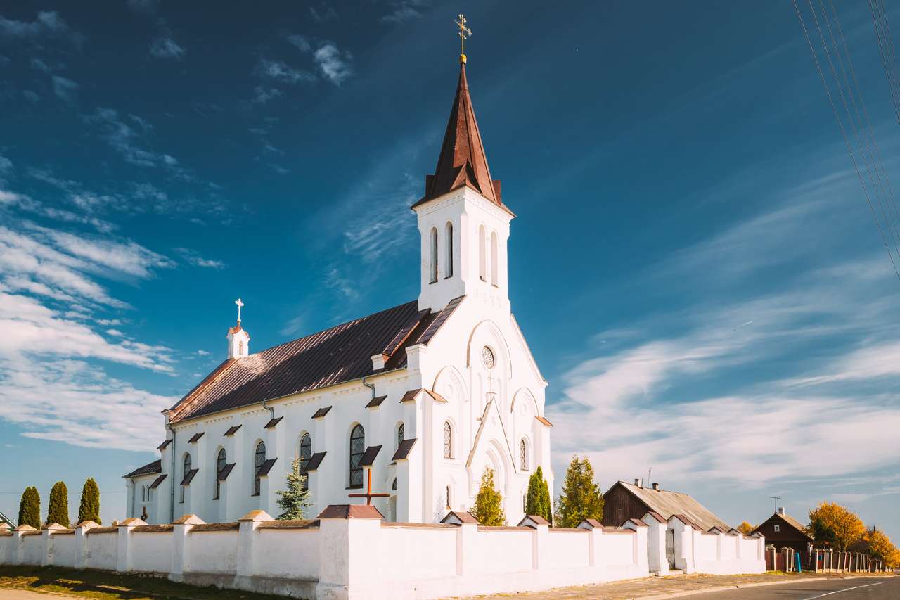 Kosów, Białoruś. Kościół Świętej Trójcy puzzle online