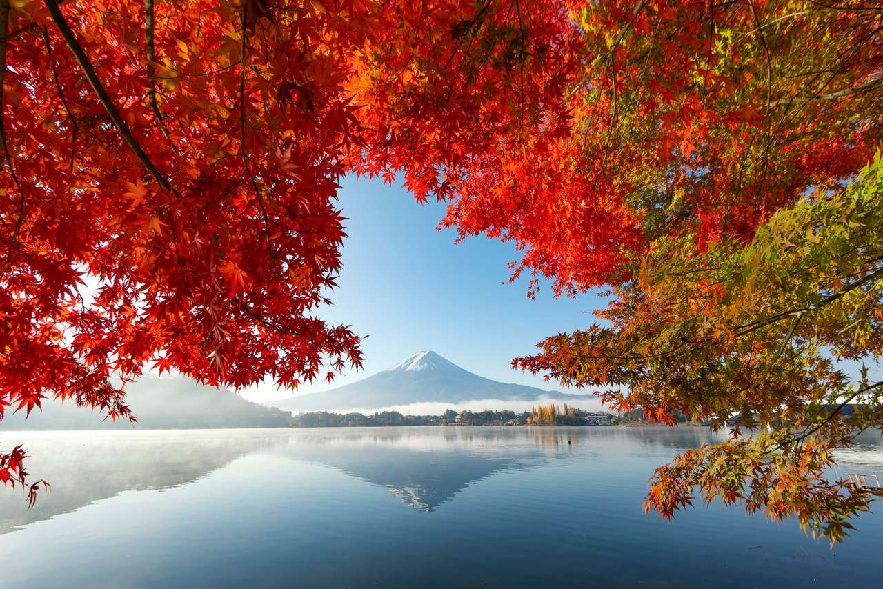 Góra Fuji w Japonii puzzle online