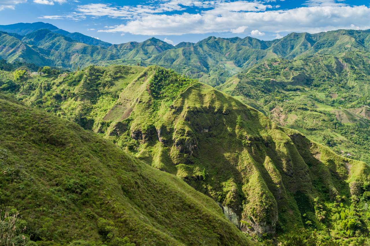 Dolina Tierradentro w Kolumbii puzzle online