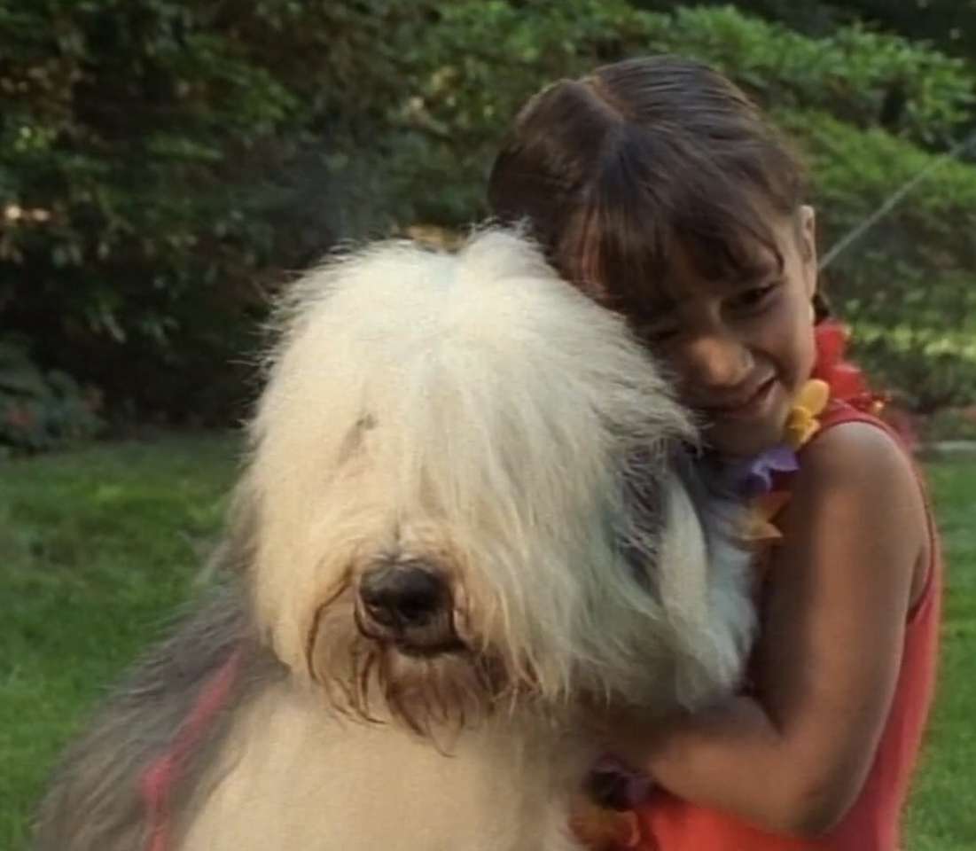 Dziewczyna i jej pies puzzle online