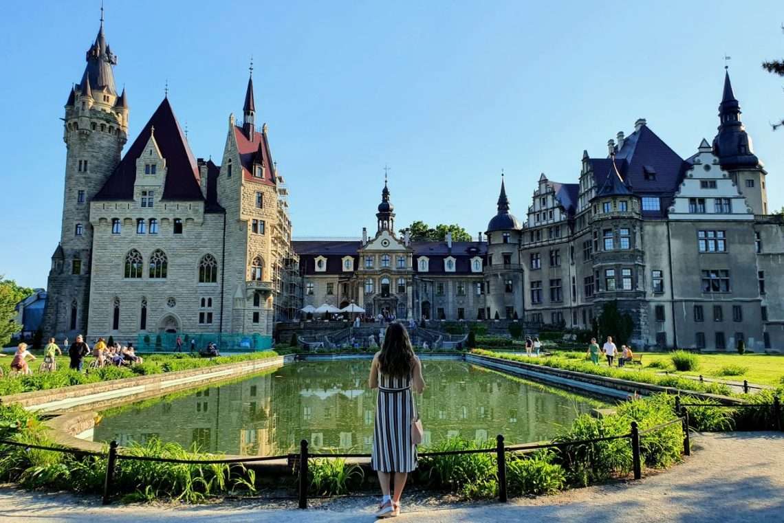 Bajkowy zamek w Mosznej puzzle online