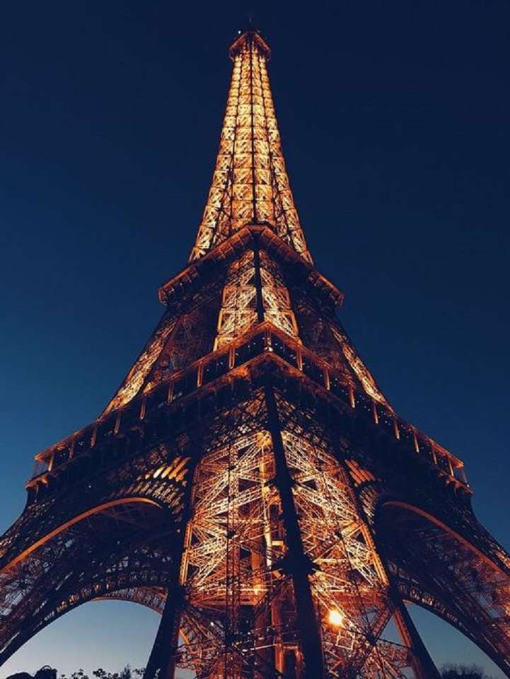 W Paryżu nocą. puzzle online