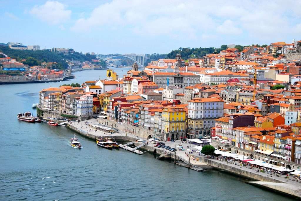 Miasto Porto w Portugalii puzzle online