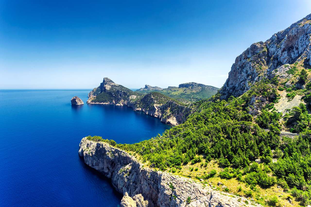 Península de Formentor quebra-cabeça