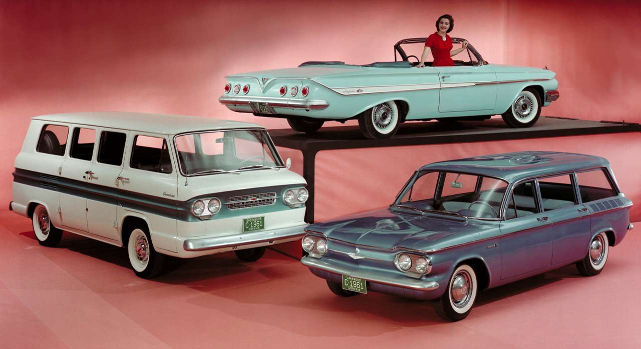 Zdjęcie promocyjne Chevroleta z 1961 r. puzzle online
