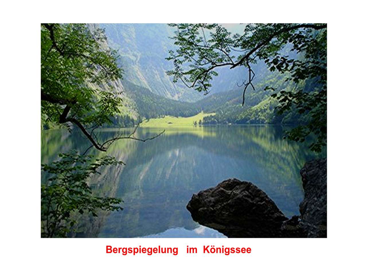 Königsee mirroring puzzle online