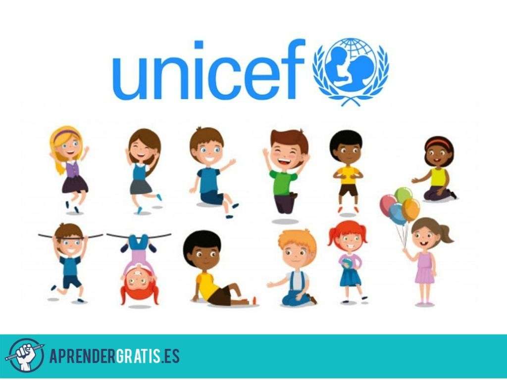 Obowiązki i prawa UNICEF puzzle online