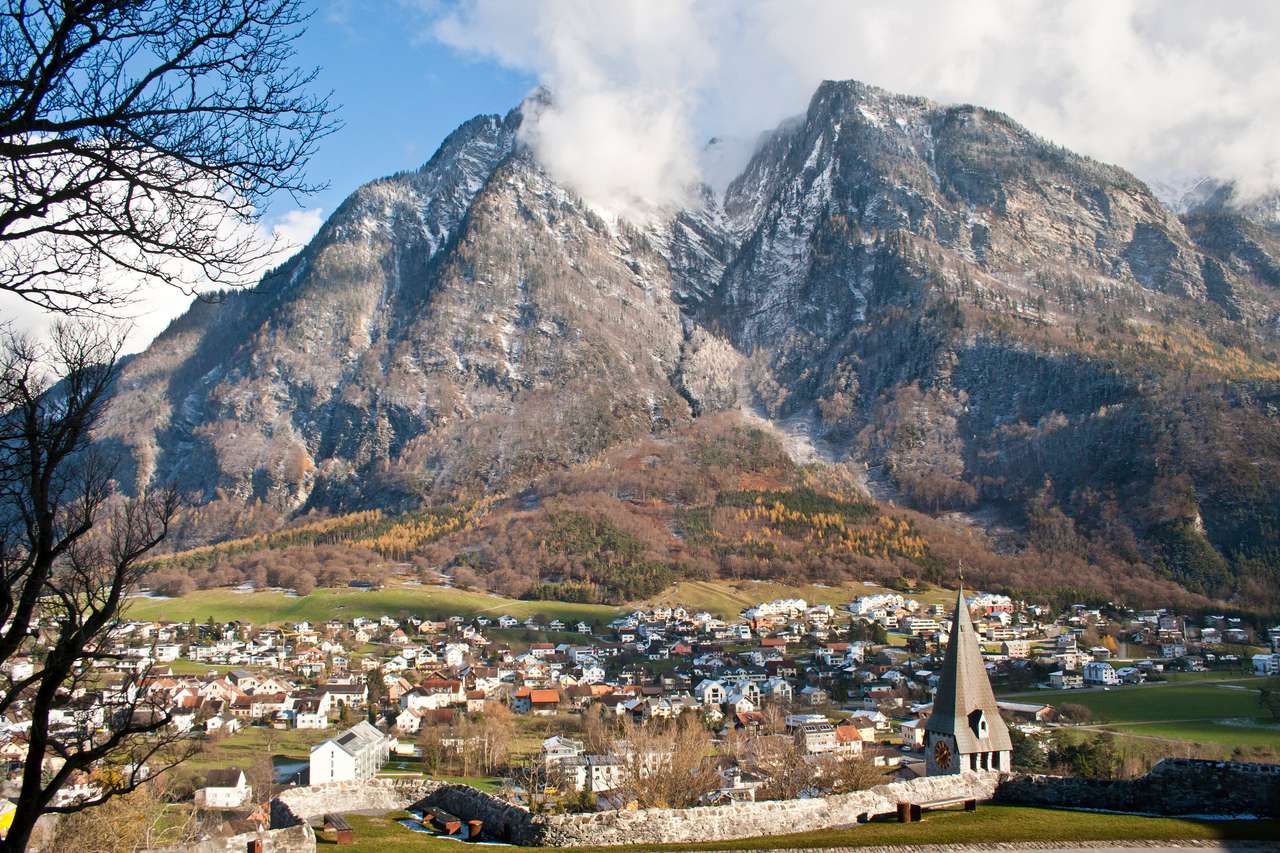 Dolina w Liechtensteinie puzzle online