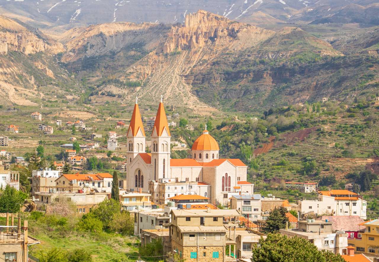 Baszarri, Dolina Kadisza, Liban puzzle online