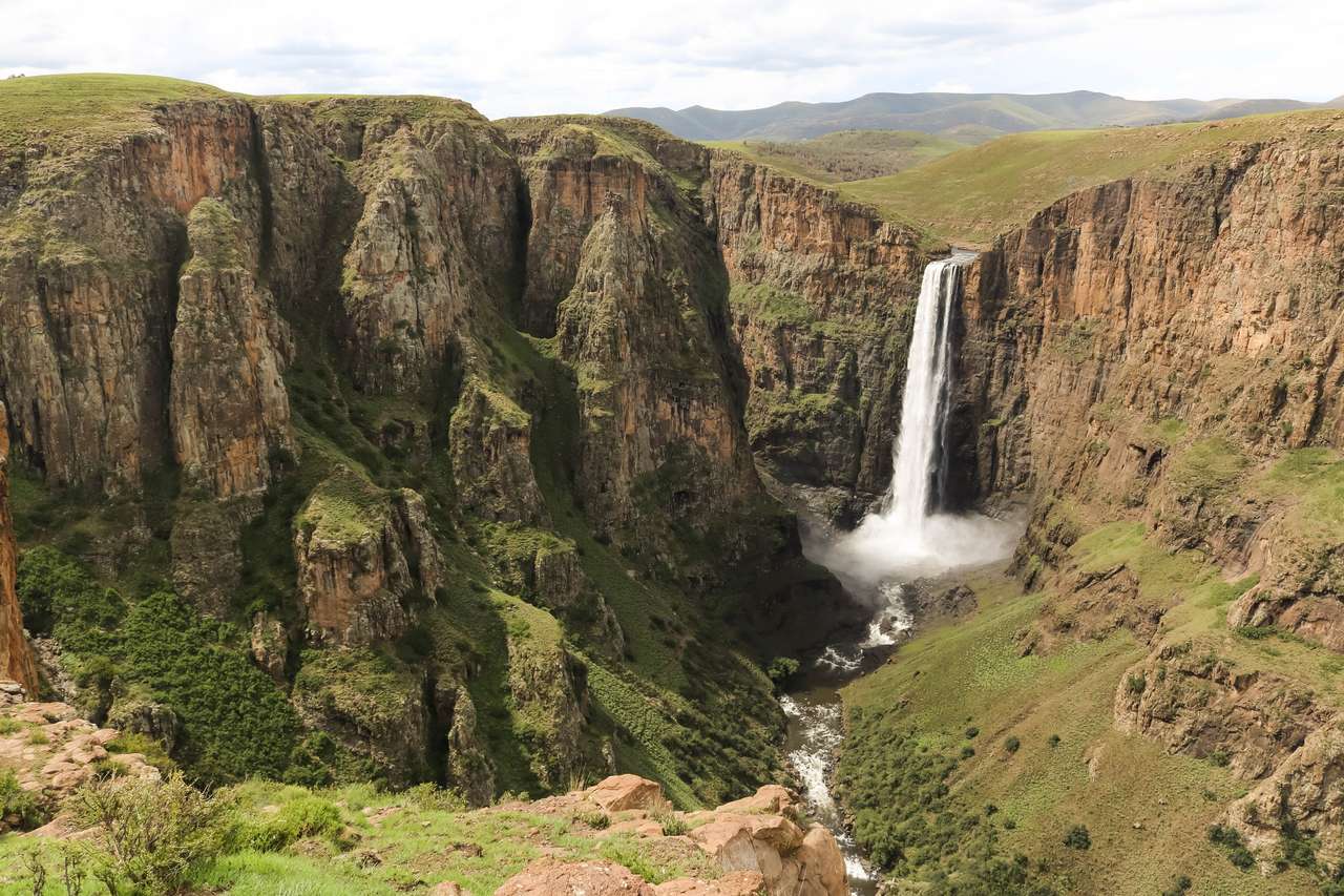 Wodospad Morija, Lesotho puzzle online